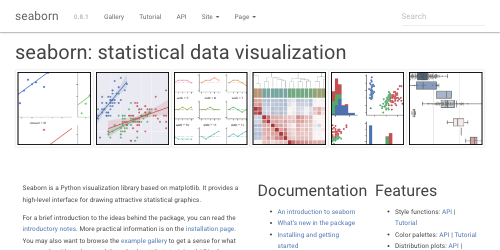 Seaborn screenshot